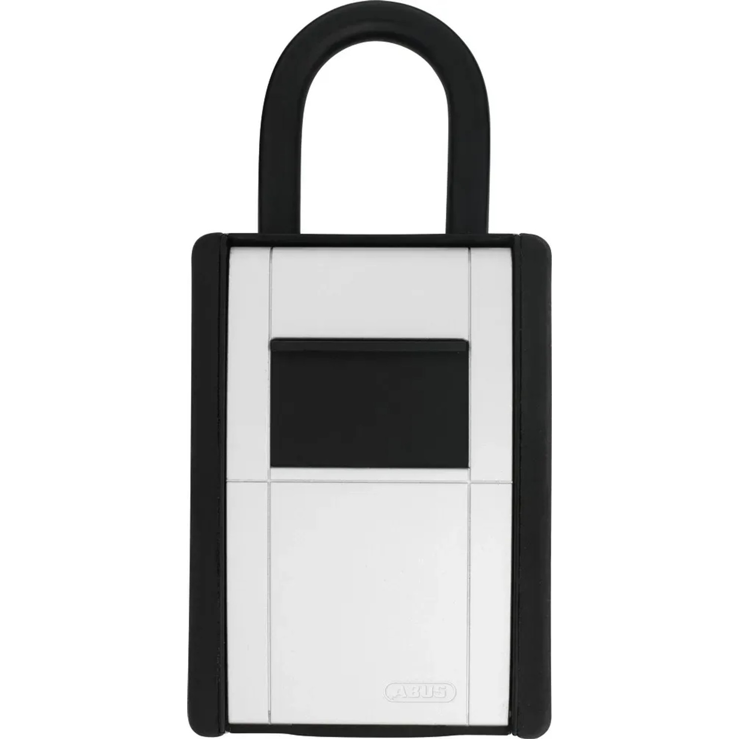 Abus Key Garage 797 Tresor zur Schlüsselaufbewahrung mit 4-stelligem Code in Schwarz/Silber.