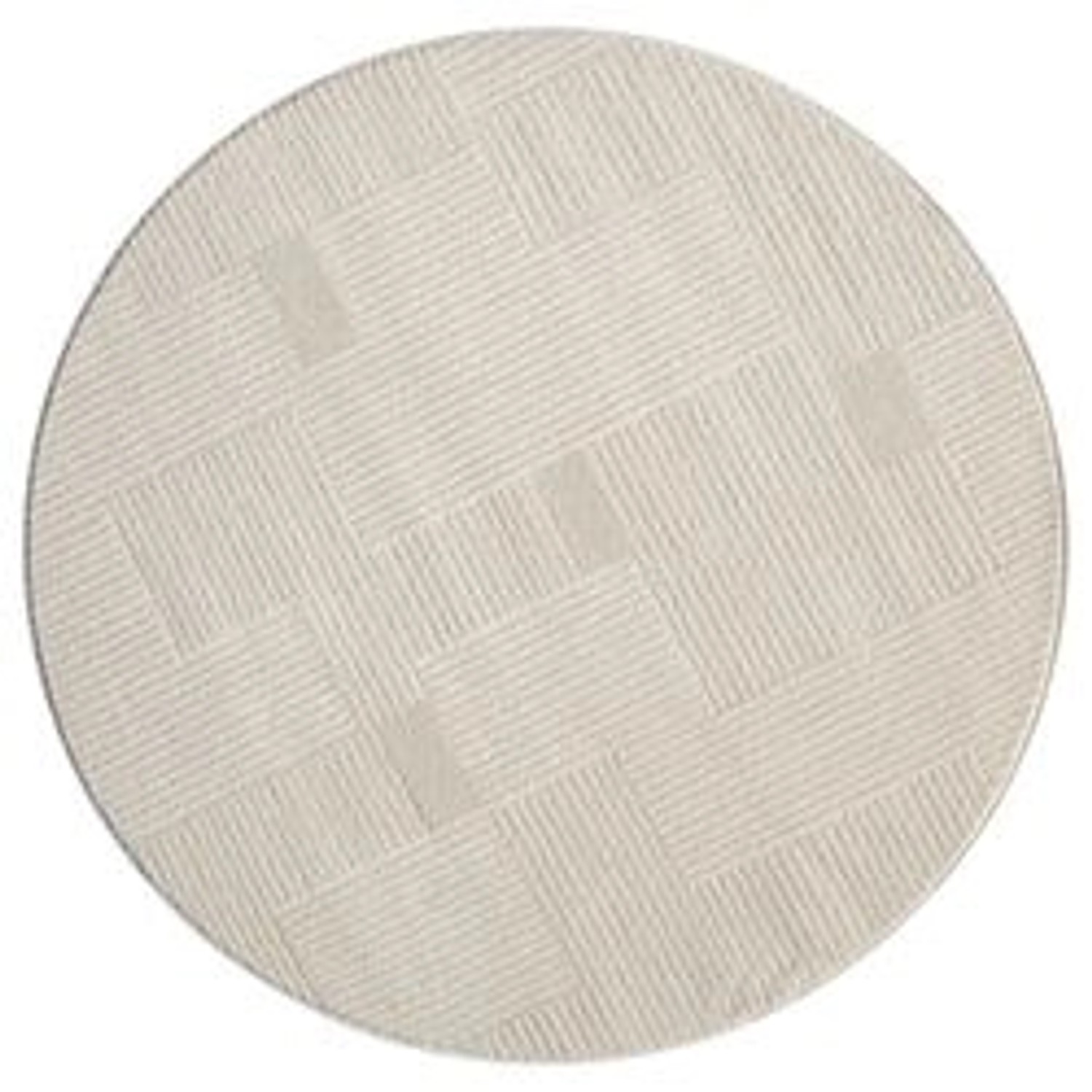 payé Teppich Esso 17 Hochflor Rund 160x160 cm Beige günstig online kaufen