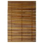 3er Set vidaXL Badematten aus Akazienholz, 80x50cm, für Bad und Sauna.