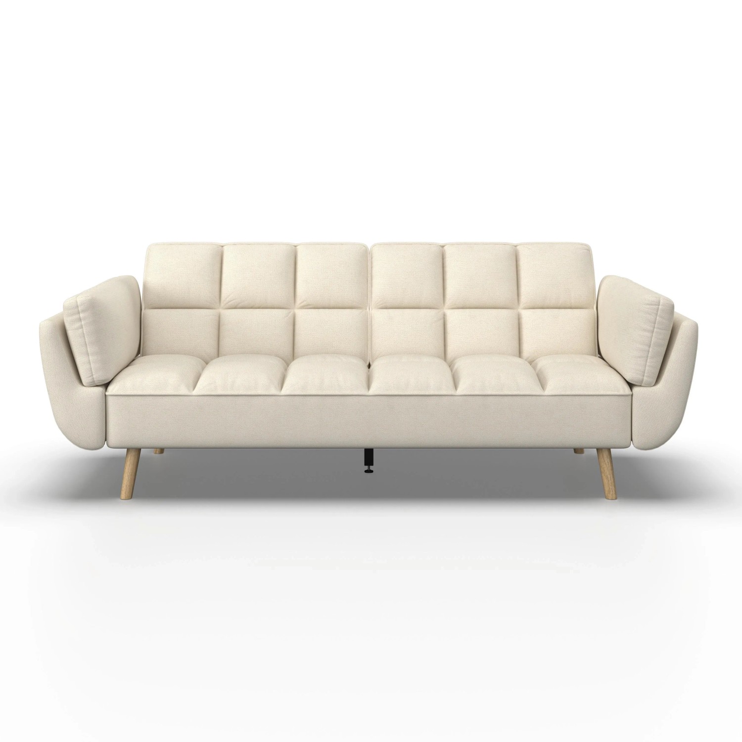 Bessagi Home Schlafsofa Cora Creme Webstoff