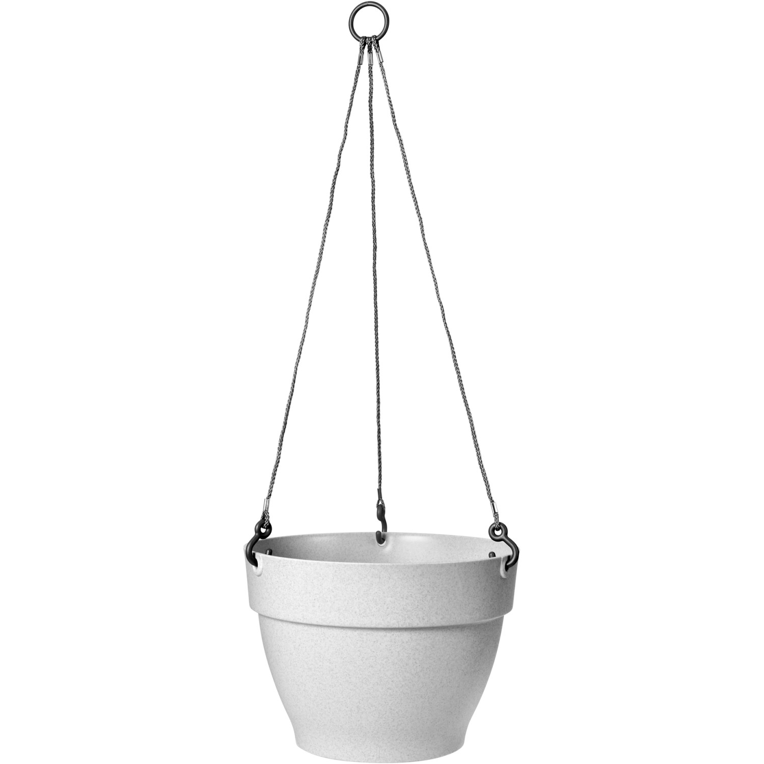 Elho Hängeampel Vibia Campana Ø 26 cm x 18 cm Living Beton günstig online kaufen