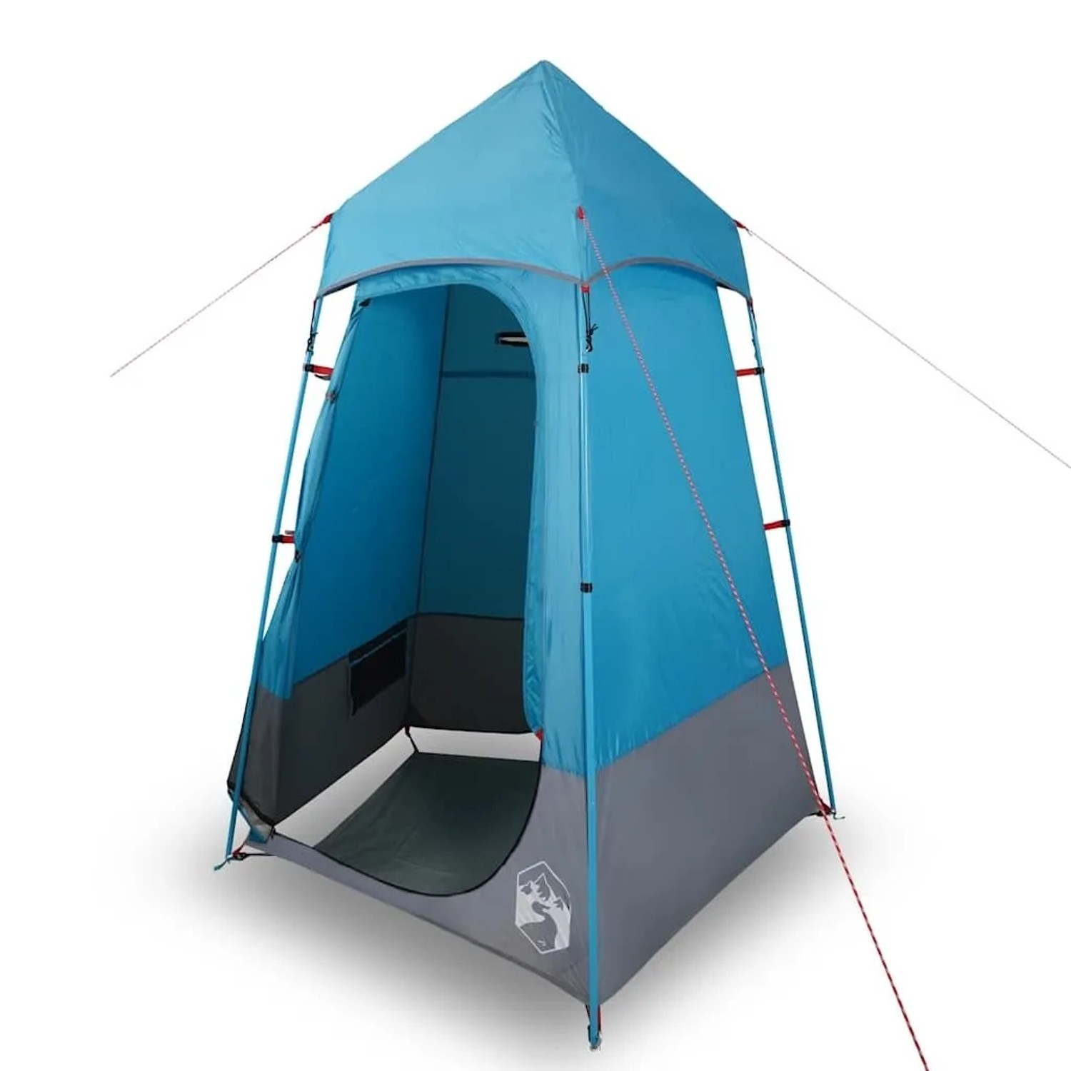 Furnicato Toilettenzelt Campingzelt Duschzelt Blau 121 X 121 X 225 Cm