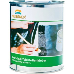 Dose Heissner Kautschukkleber 1,0 l zum Verkleben von Teichfolien.