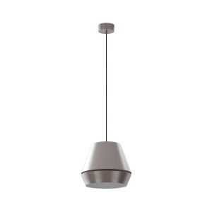 Moderne Lucande LED Deckenleuchte Mynoria aus Alu, 35cm Durchmesser für Wohnzimmer.