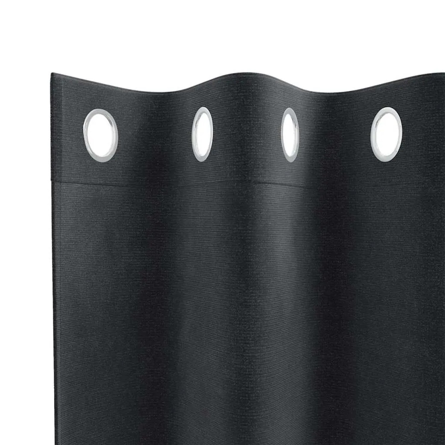vidaXL Vorhänge 2 Stk Dunkelgrau 140 x 140 cm Samt 4107223_5