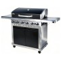 El Fuego Detroit Gasgrill mit 6+1 Brennern, doppelwandigem Deckel und Seitenbrenner.