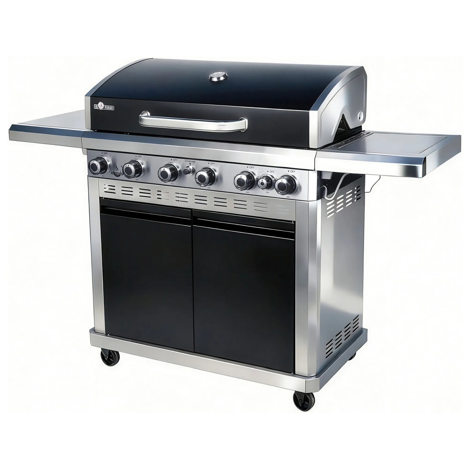 El Fuego Gasgrill Detroit 6+1 Brenner