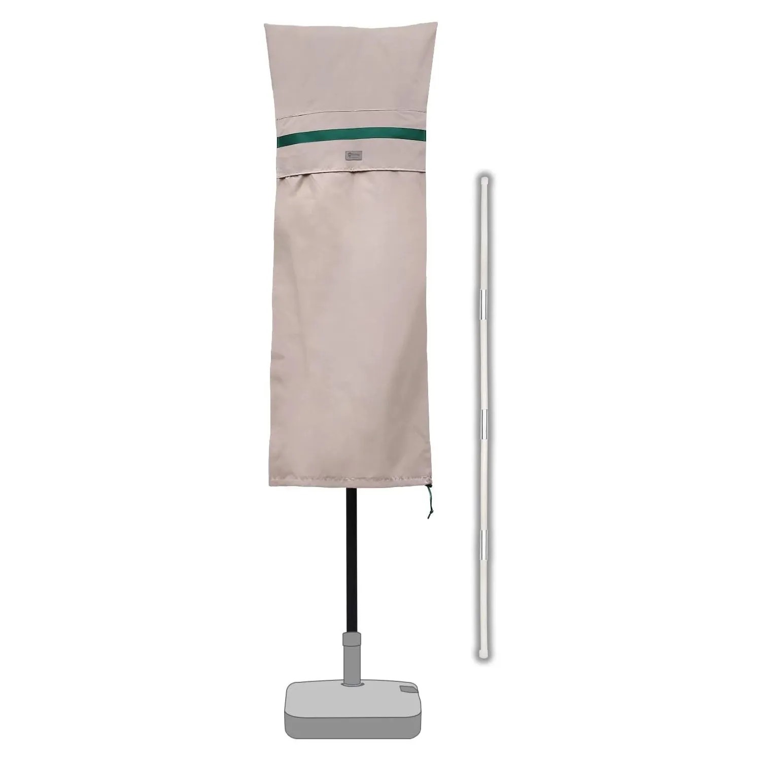 Sekey Sonnenschirm Schutzhulle Wasserdicht Polyester Doppelsonnenschirm