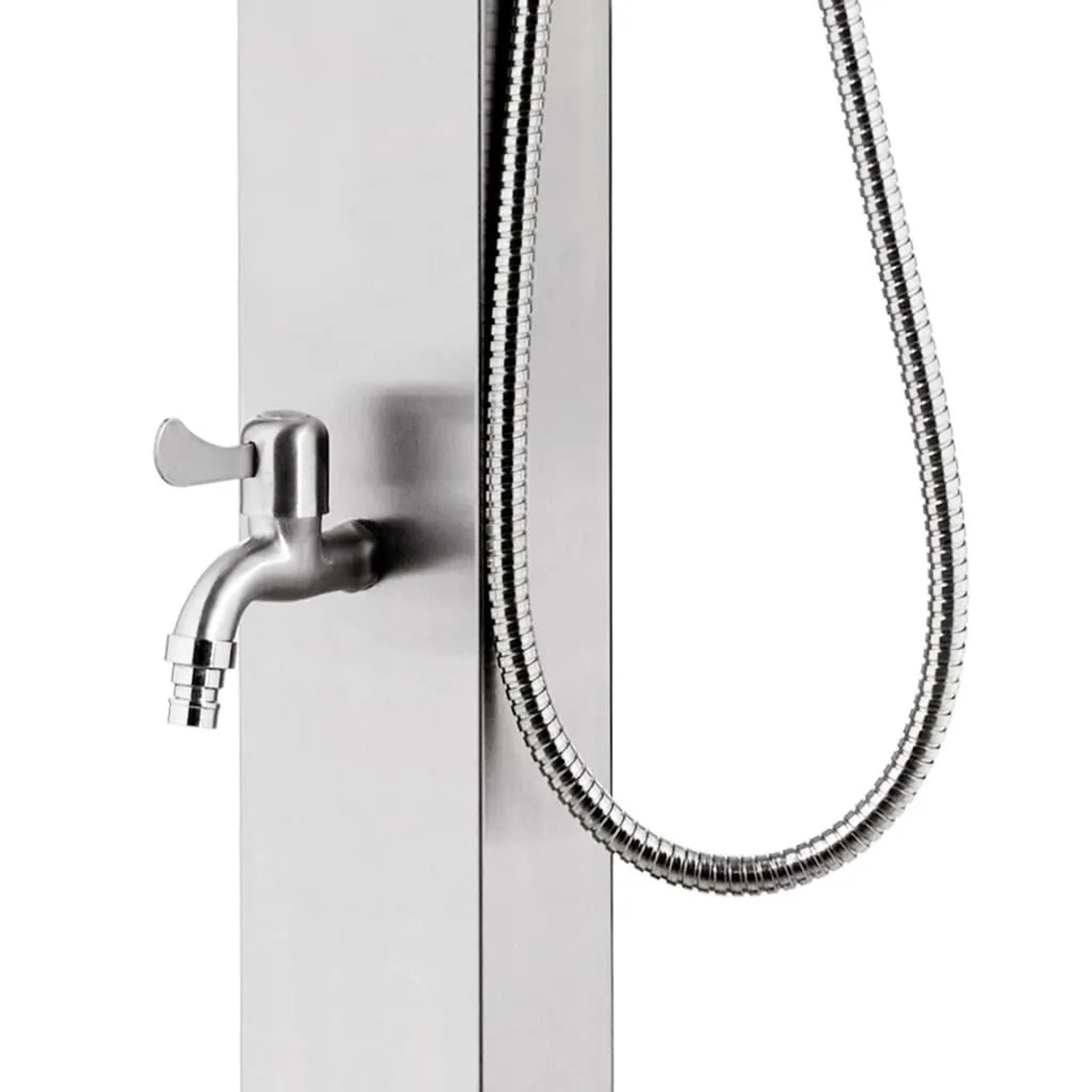 vidaXL Gartendusche 220 cm Edelstahl 315939_9