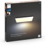 Verpackung der eckigen Philips Hue LED Deckenleuchte White Ambiance Aurelle, 30x30 cm.