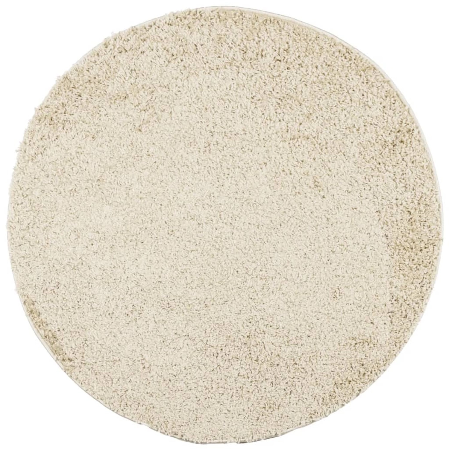 vidaXL Teppich Shaggy Hochflor Modern Golden  100 Cm 1954163 günstig online kaufen