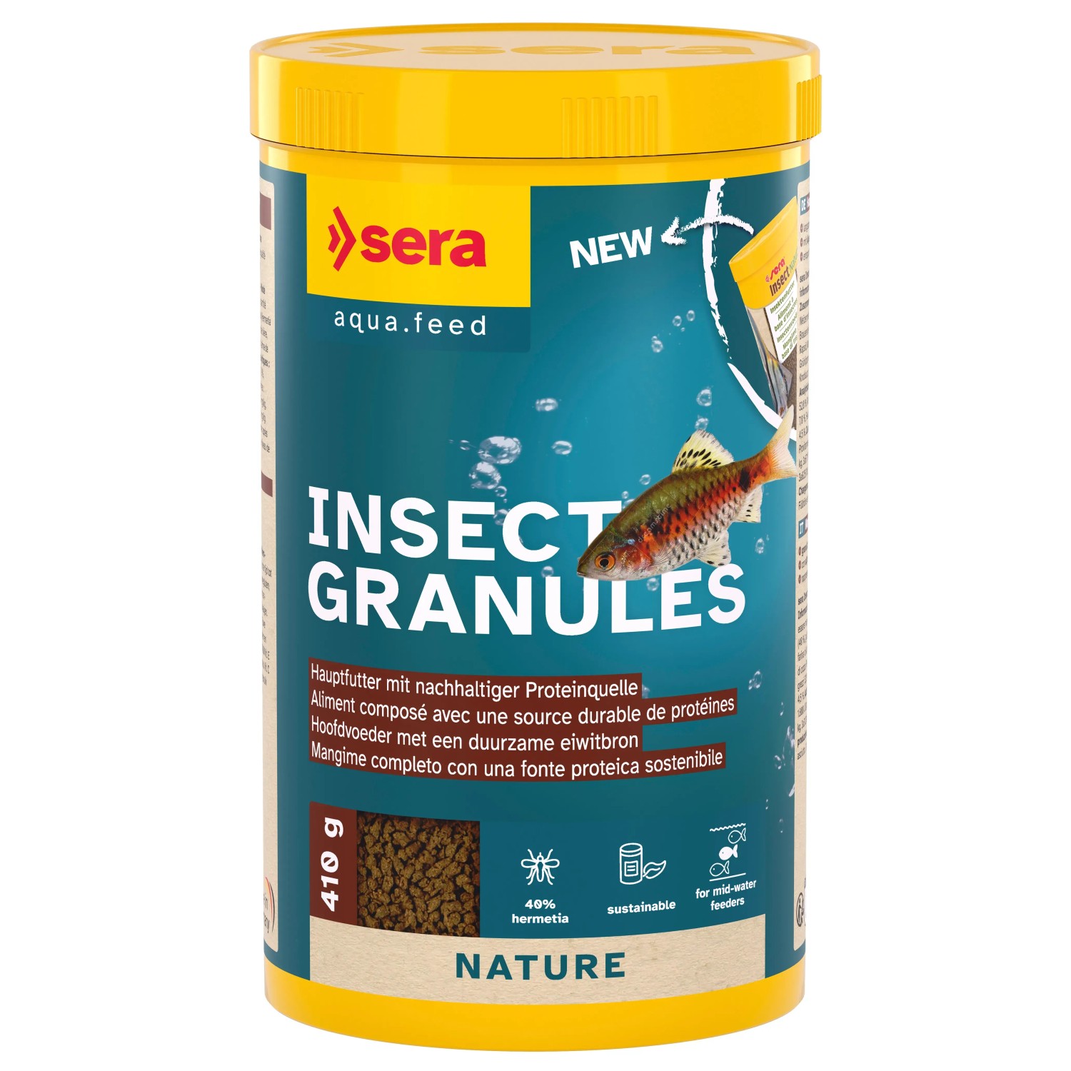 Sera Fischfutter-Granulat Insect Granules 1.000 ml 410 g
