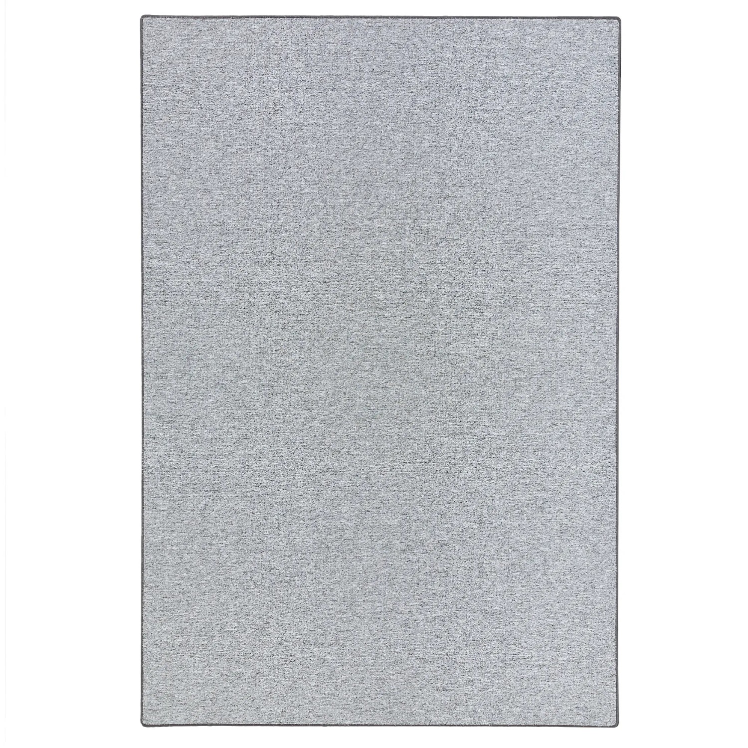 Snapstyle Feinschlingen Teppich Strong, silbergrau, 160x240cm. Kurzflorteppich für Wohnräume.
