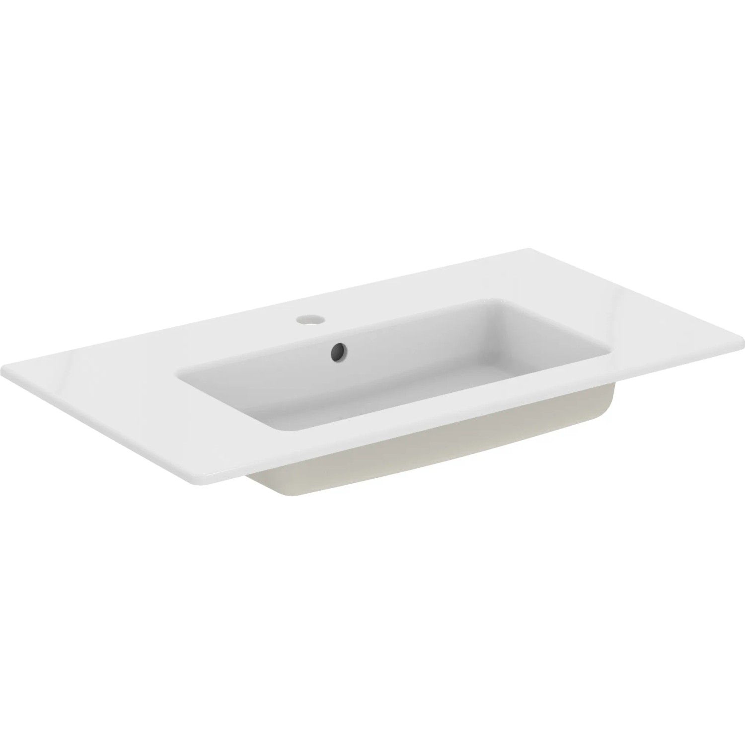 Ideal Standard Waschtisch Eurovit Plus, 81,5 cm, in Weiß. Teil des Badmöbel-Sets.