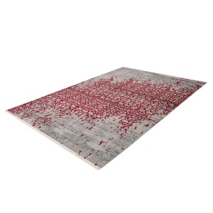 Roter Vintage Teppich mit orientalischem Muster, 120x170 cm. Gemütlicher Akzent für jeden Raum.