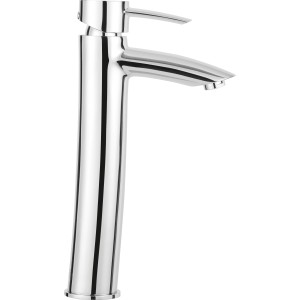 baliv Waschtischarmatur WT-5121 in Chrom, Einhebelmischer für Waschbecken.
