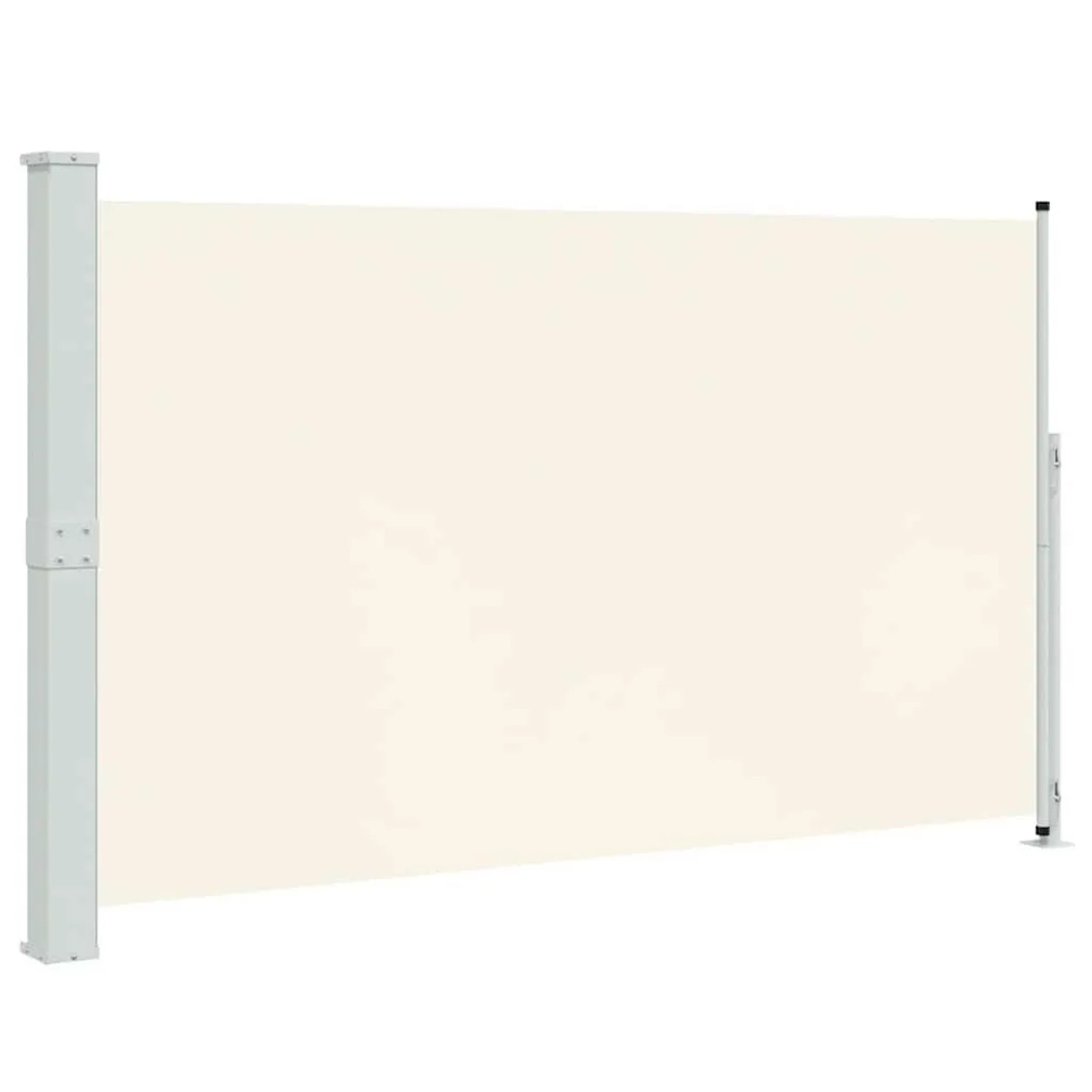 vidaXL Seitenmarkise Ausziehbar 180x300 cm Creme 313400