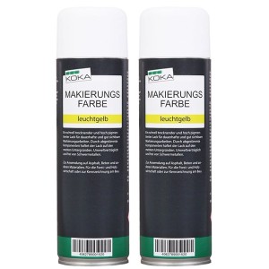 KOKA Markierungsfarbe Leuchtgelb 2 Stück