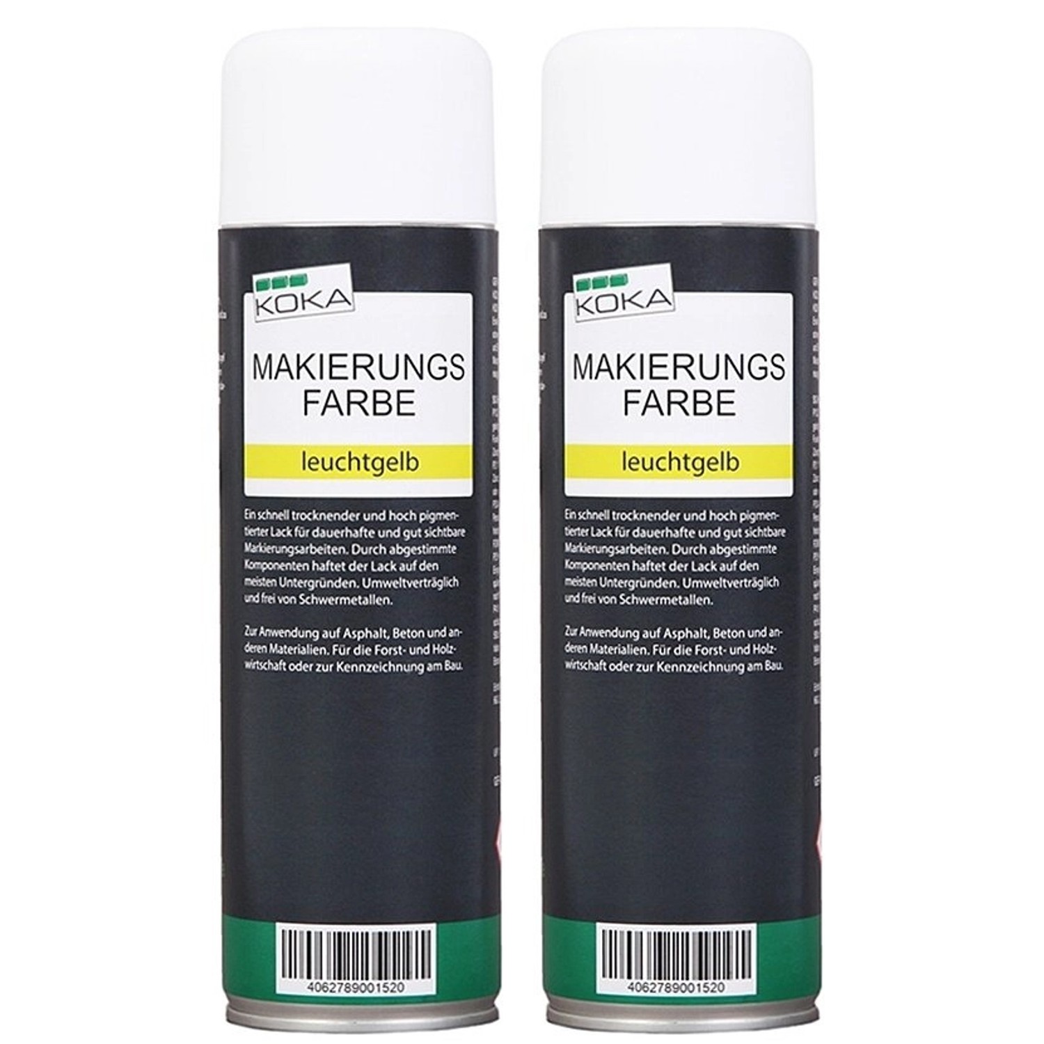 KOKA Markierungsfarbe Leuchtgelb 2 Stück