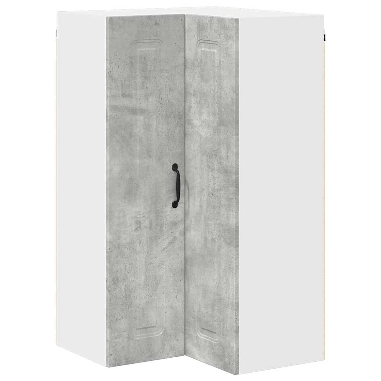 vidaXL Küchenwandschrank Beton Grau 57 x 57 x 100 cm Holzwerkstoff 884817 günstig online kaufen