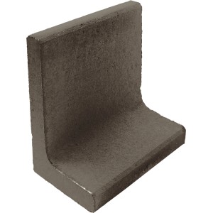 Diephaus L-Stein, unbewehrt, anthrazit, 40x50x30x7 cm. Zur Beet- und Böschungsbefestigung.