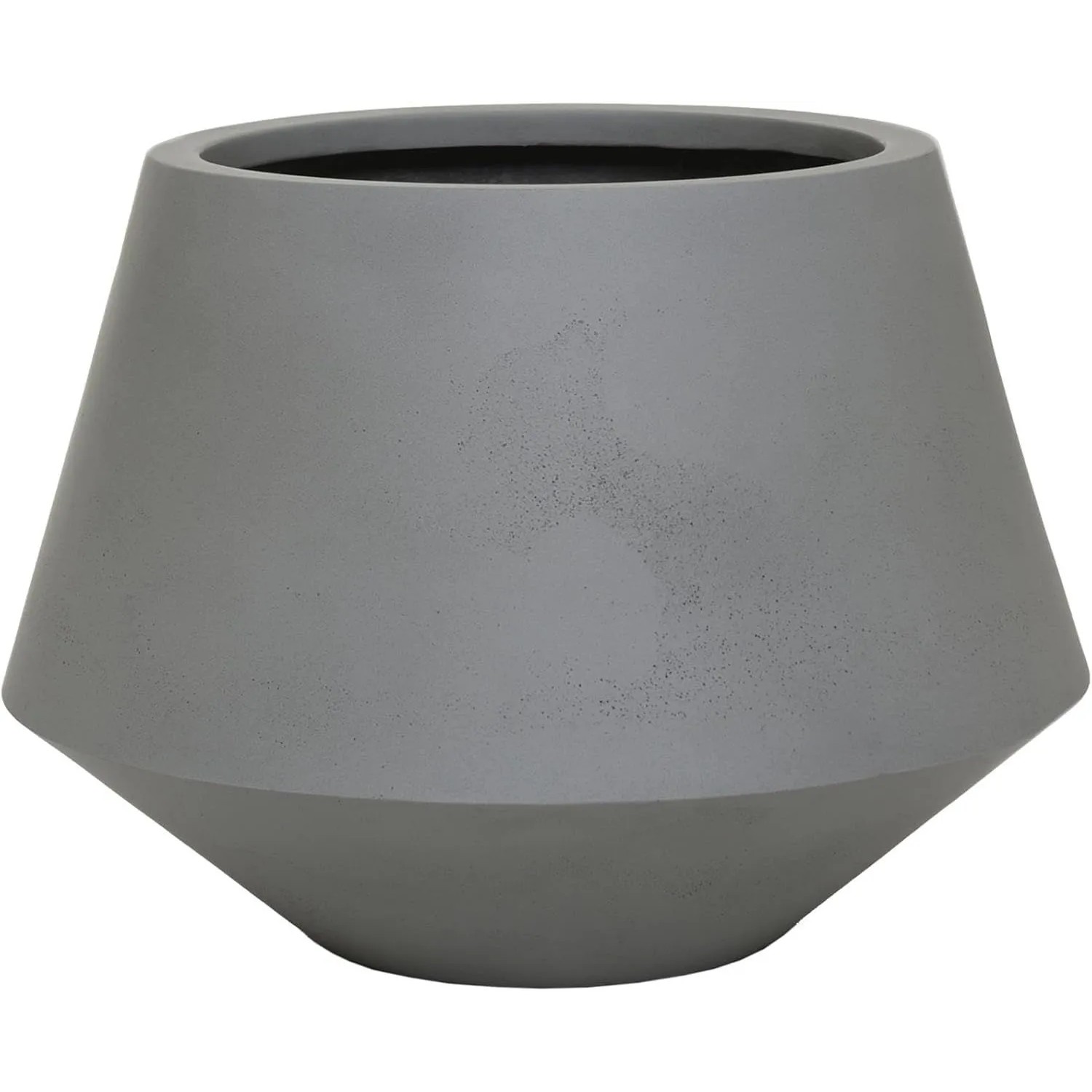 Vivanno Blumentopf Berbelit 42 cm x 42 cm x 30 cm Betongrau
