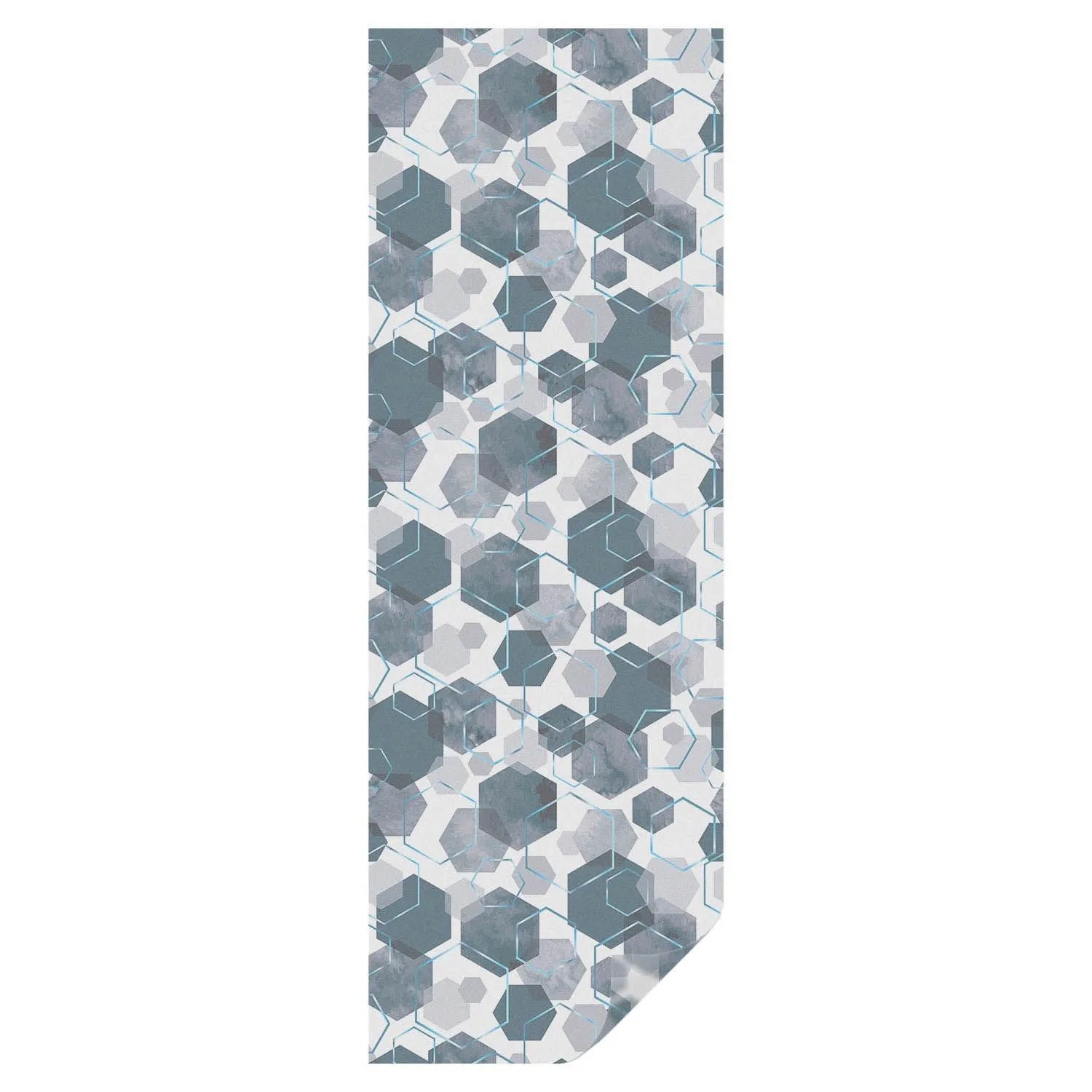 Tulup Buntglasfolie Geometrische Sechsecke Buntglas Fensterfolie 50x146 cm günstig online kaufen