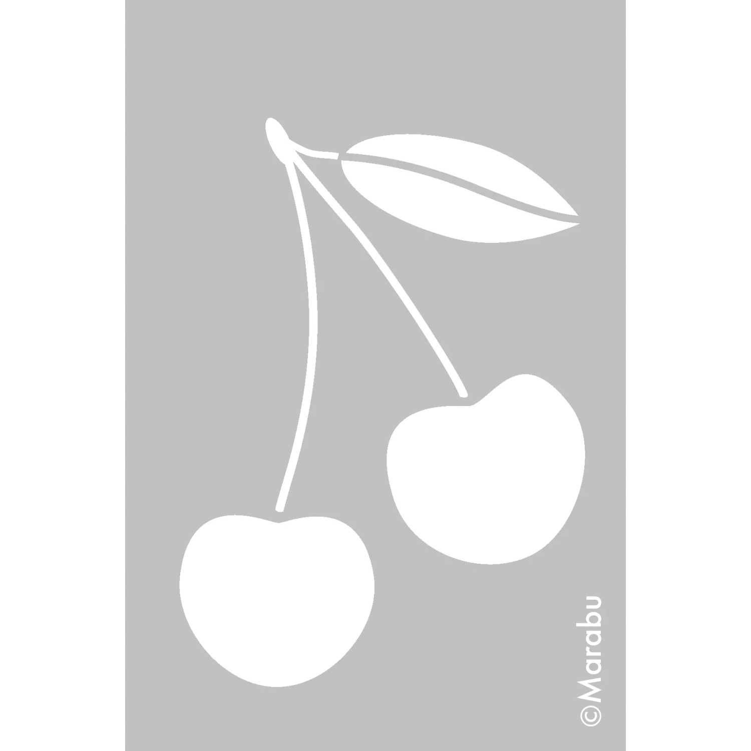 Marabu Schablone 10 x 15 cm Cherry