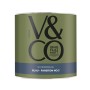 V&CO Premium Innenfarbe Schieferblau, matte Wandfarbe im 2,5 l Gebinde.