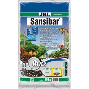 JBL Sansibar River Aquarium Bodengrund, 10 kg, für Süß- und Meerwasseraquarien.