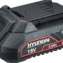 Hyundai Akku A1820LI, 18V 2Ah für Elektrowerkzeuge. Lithium-Ionen Akku mit Ladeanzeige.