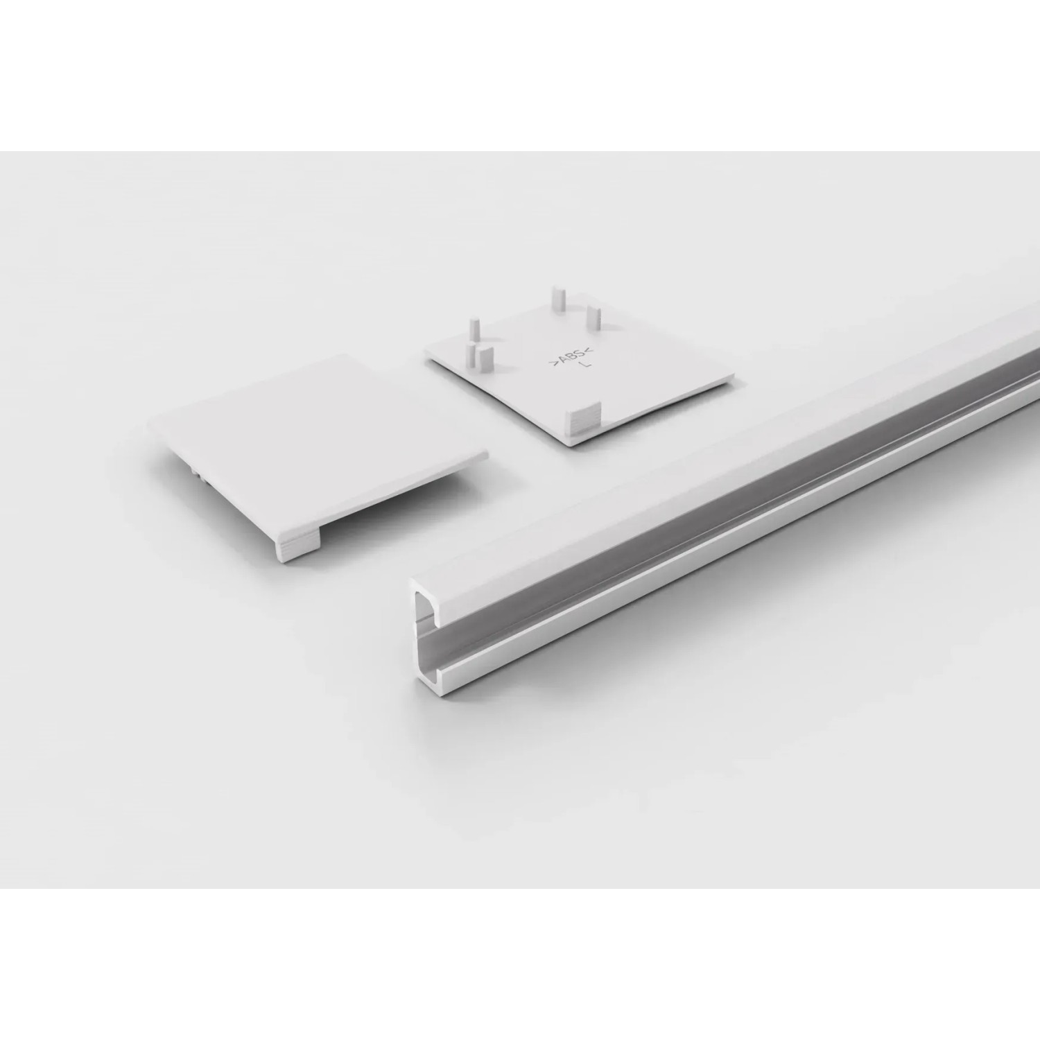 Levidor Unterfütterungsprofil Distanzprofil 1 cm Aluminium