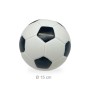 Relaxdays Fußball Spardose Kunstharz Kunststoff Schwarz Weiß 15 cm x 15 cm 300 g_4