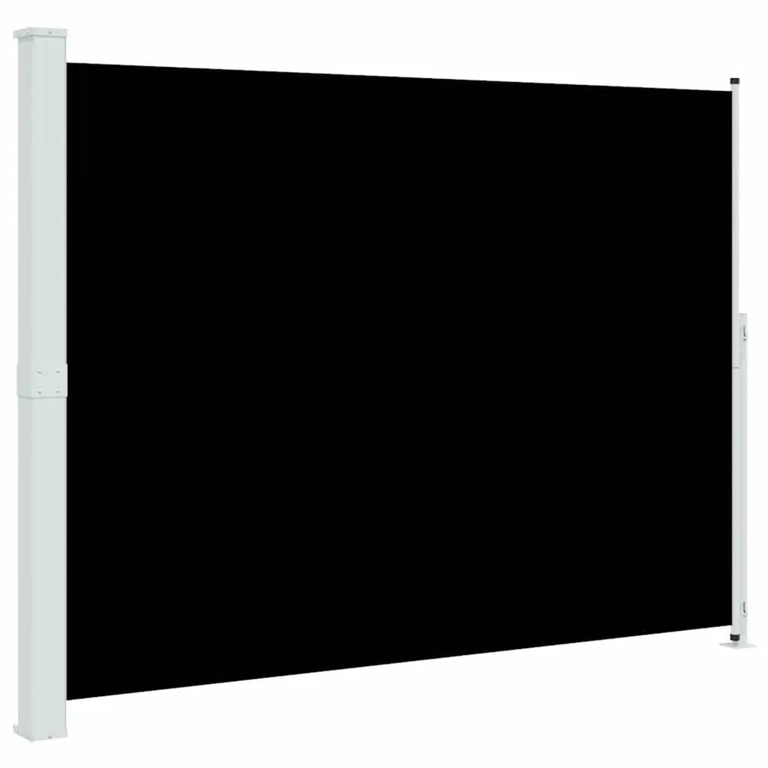 vidaXL Seitenmarkise Ausziehbar 220x300 cm Schwarz 313423