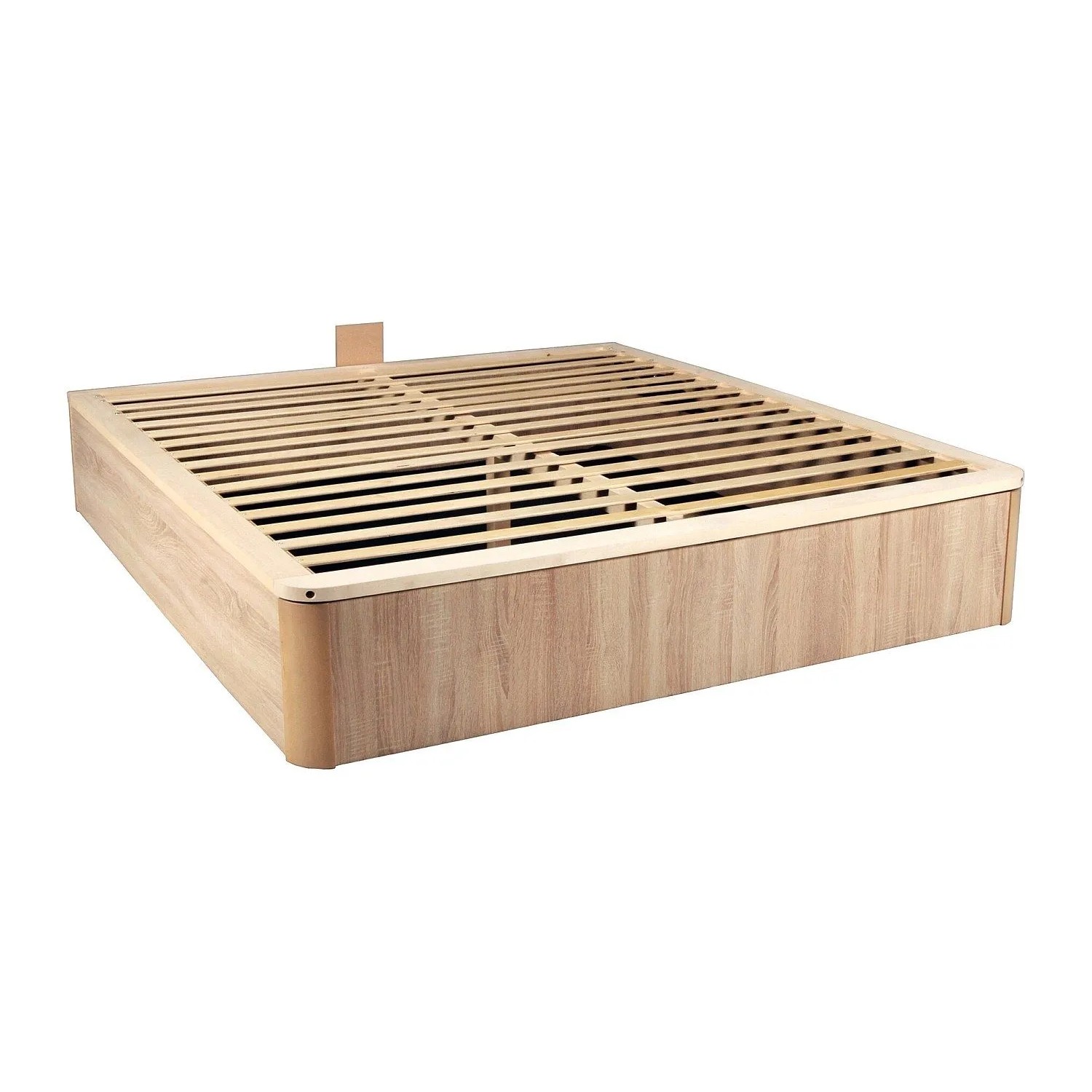 Vente-unique Bettgestell Mit Bettkasten Taliso Naturfarben Hell 191 cm