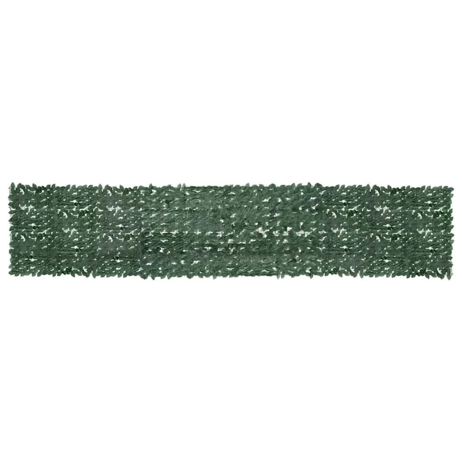 vidaXL Balkon-Sichtschutz mit Dunkelgrünen Blättern 500x100 cm 315489