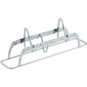 Rösle Fischhalter aus Edelstahl für Grill, verstellbar für Fisch von 20-40cm.
