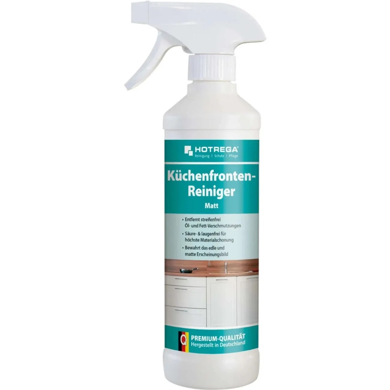 Hotrega Küchenfronten Reiniger 500 ml Matt Weiß Kunststoff