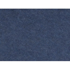 Blauer Andiamo Nadelfilz Teppichboden Milo, Detailansicht.