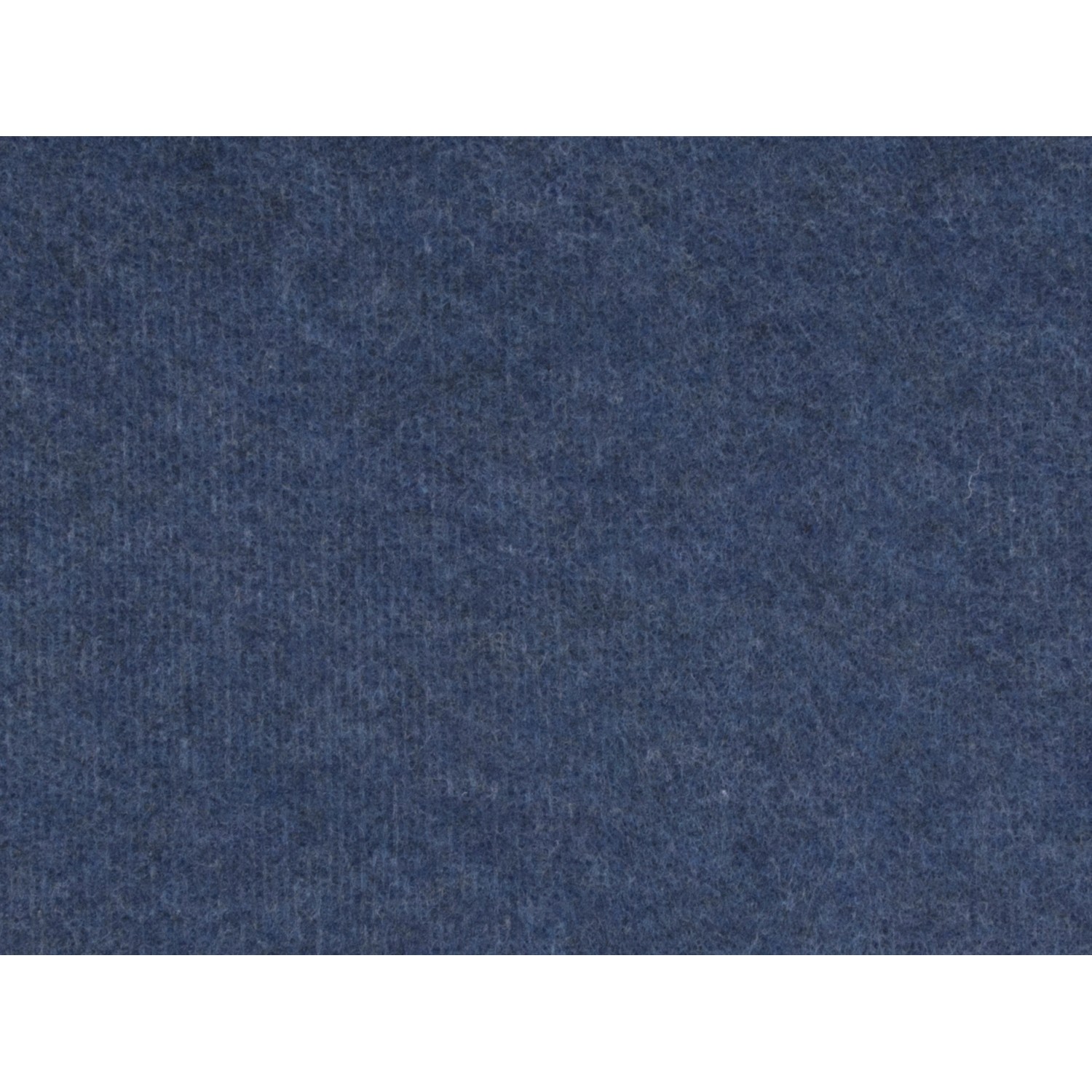 Blauer Andiamo Nadelfilz Teppichboden Milo, Detailansicht.