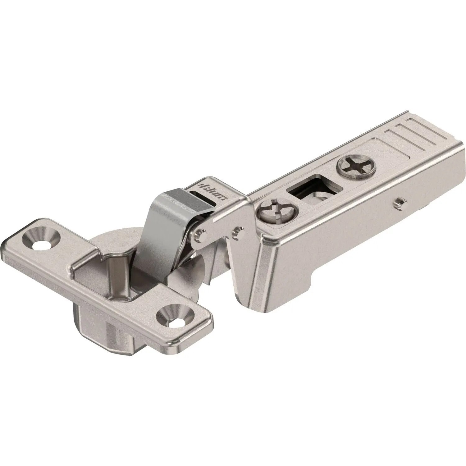 Blum Minischarnier Clip Top 94 Grad 18 mm Gekröpft mit Feder Schrauben