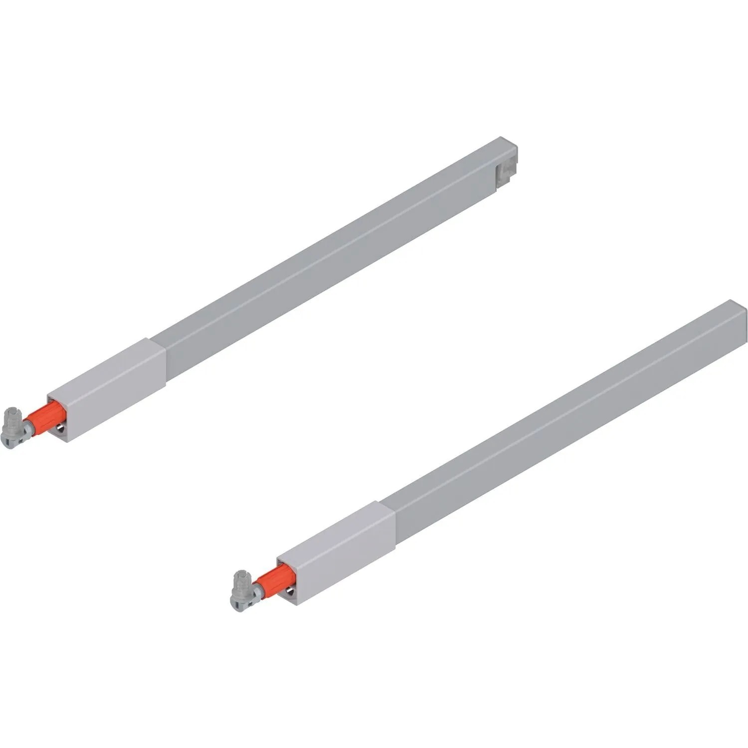 Blum Längsreling-Set Tandembox antaro Nennlänge 400 mm Grau