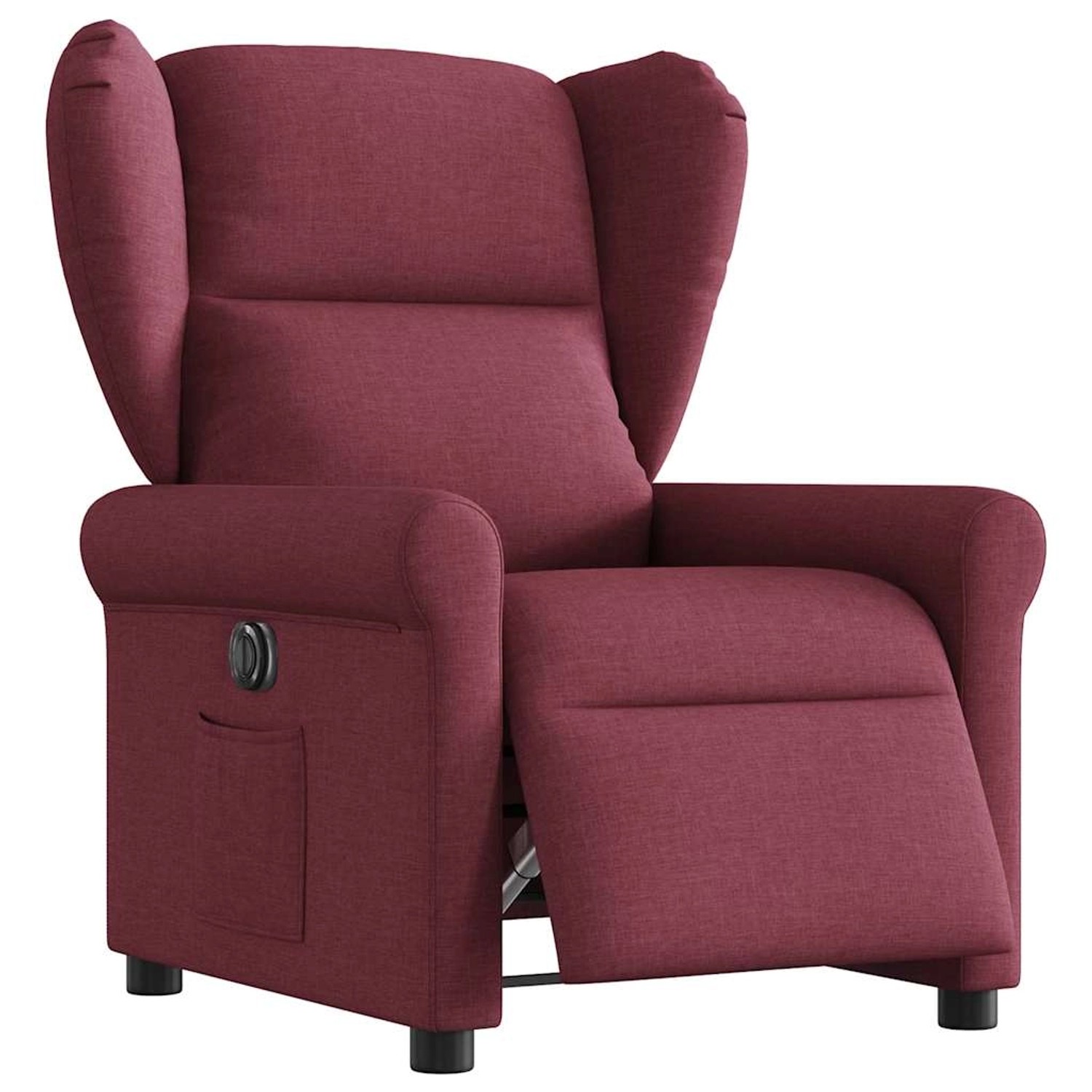 vidaXL Relaxsessel Elektrisch Weinrot Stoff 3303357 günstig online kaufen