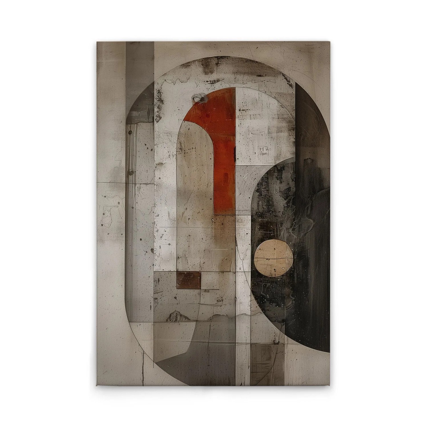 Tadessi Leinwandbild - M1-No.52122 - Abstrakte Formen - 30 x 45 cm - Querformat