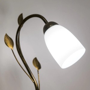 Opal-weißer Orion Lightstyle Lampenschirm E14, Ø 78 mm, für Lampen & Leuchten.