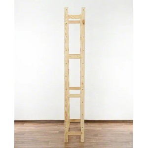 Weinregal Pinotwine aus Kiefernholz, unbehandelt, für 77 Flaschen. Stabiles Regalsystem.