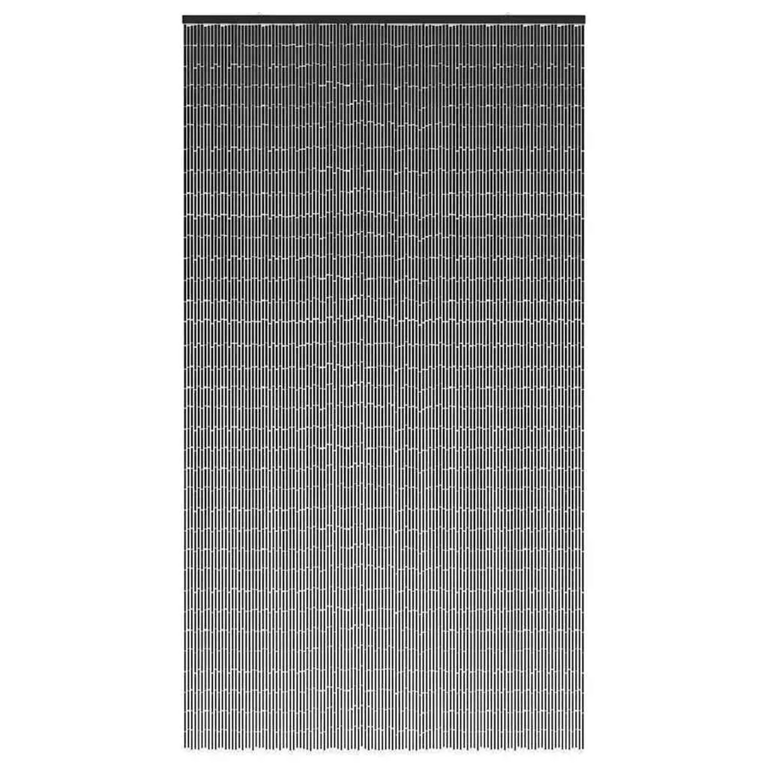 Dunkelgrauer Bambus Insekten-Türvorhang, 120x220 cm. Schützt vor Insekten und bietet Privatsphäre.