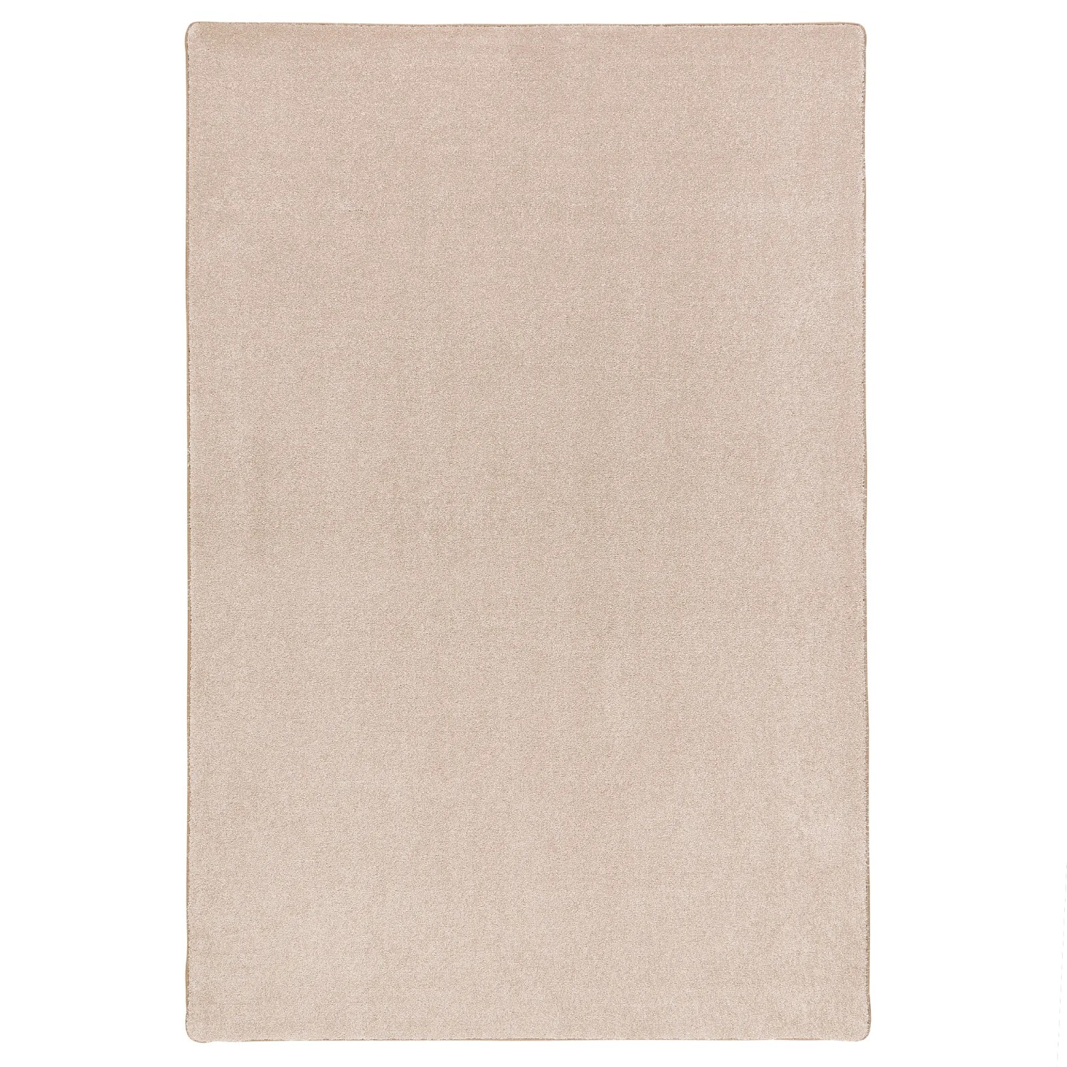 Hochflor Teppich „Touch Natur“, 100x300 cm, Velours-Optik, geeignet für Fußbodenheizung.