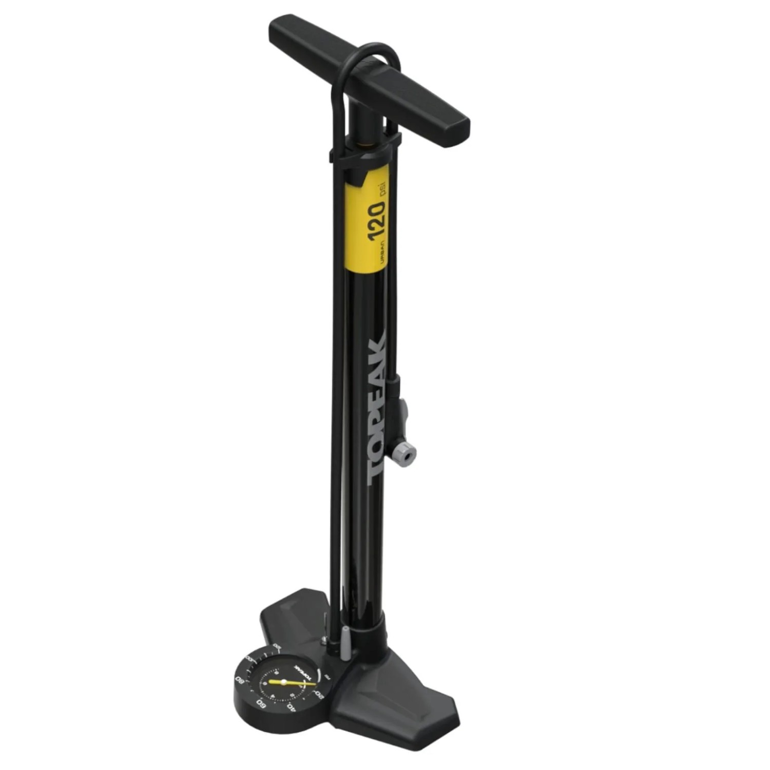 Topeak Standpumpe Joeblow Urban Ex mit TwinHead Schwarz