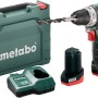Metabo Akku-Bohrschrauber PowerMaxx BS Basic mit 2 Akkus, Ladegerät und Koffer.